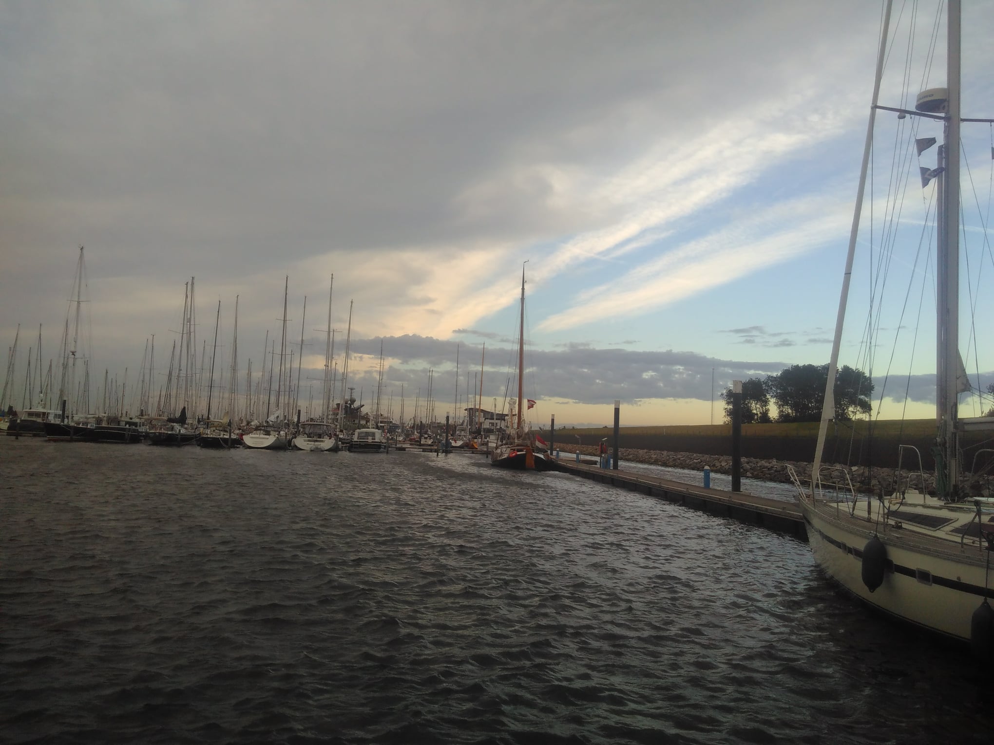 Stormy weather.